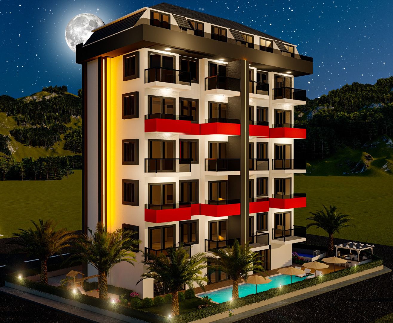 Новый проект в Авсалларе. Квартиры 1+1 и 2+1. Отличные цены! фото 22