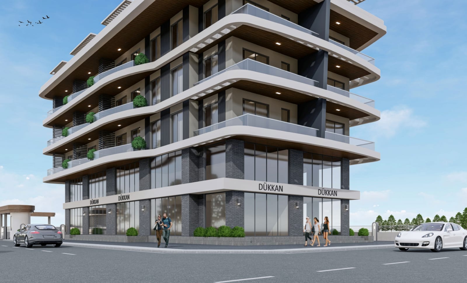 New project just 150 meters from the sea in the Kestel area. Apartments of different layouts from 52 to 246 m2. фото 15