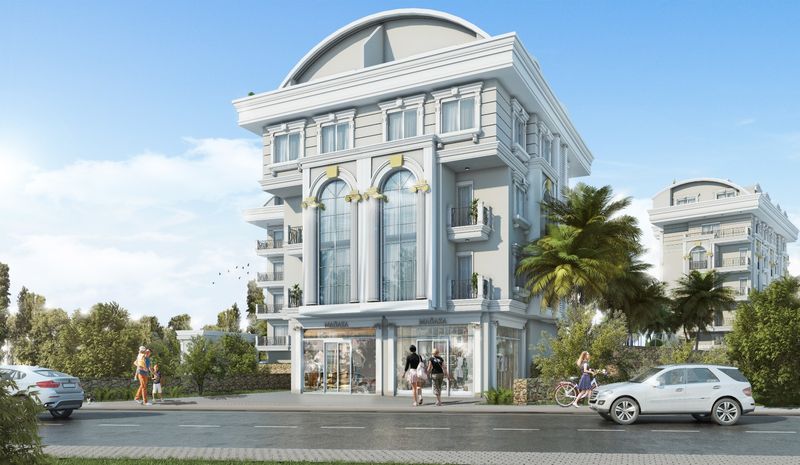 Роскошный проект на этапе строительства. Апартаменты 1+1, 2+1, дуплексы 3+1 и 4+1. В центре района Оба. фото 7