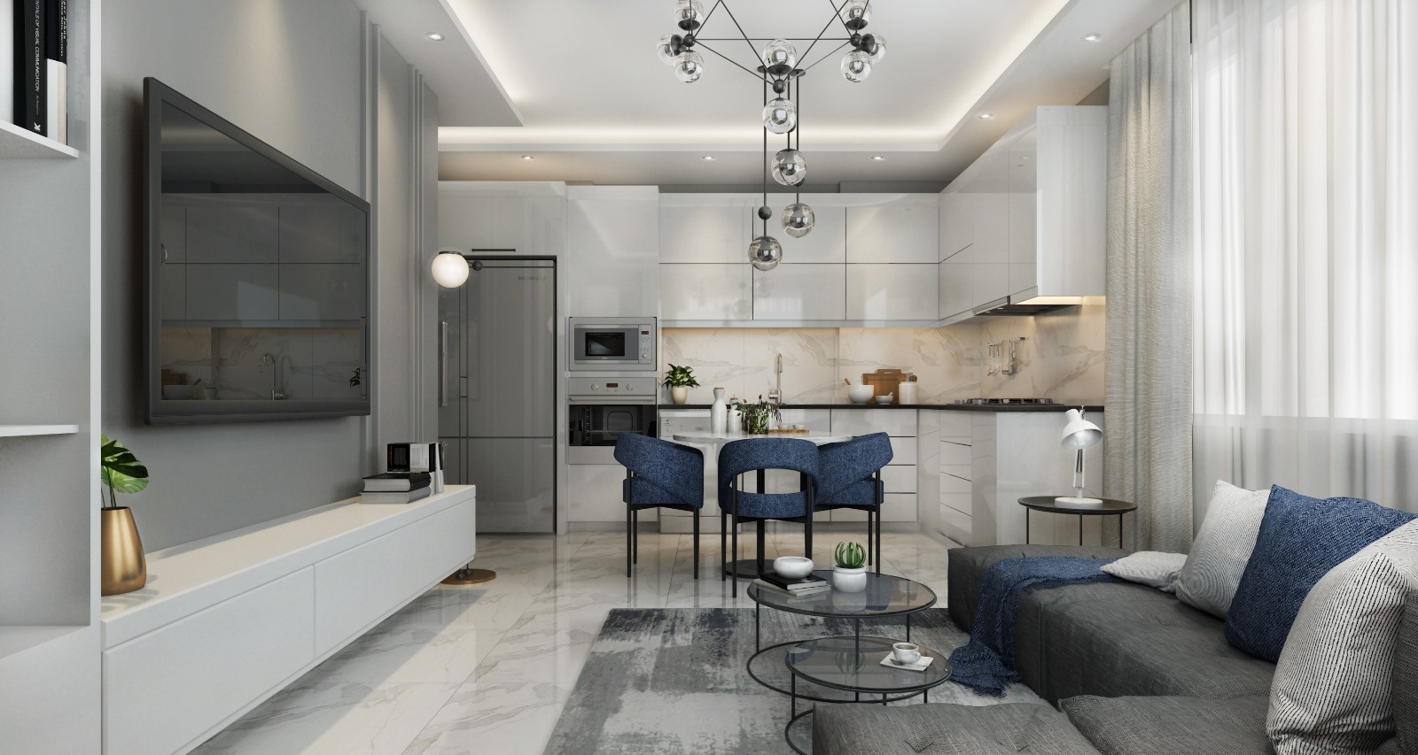 Роскошный проект на этапе строительства. Апартаменты 1+1, 2+1, дуплексы 3+1 и 4+1. В центре района Оба. фото 27