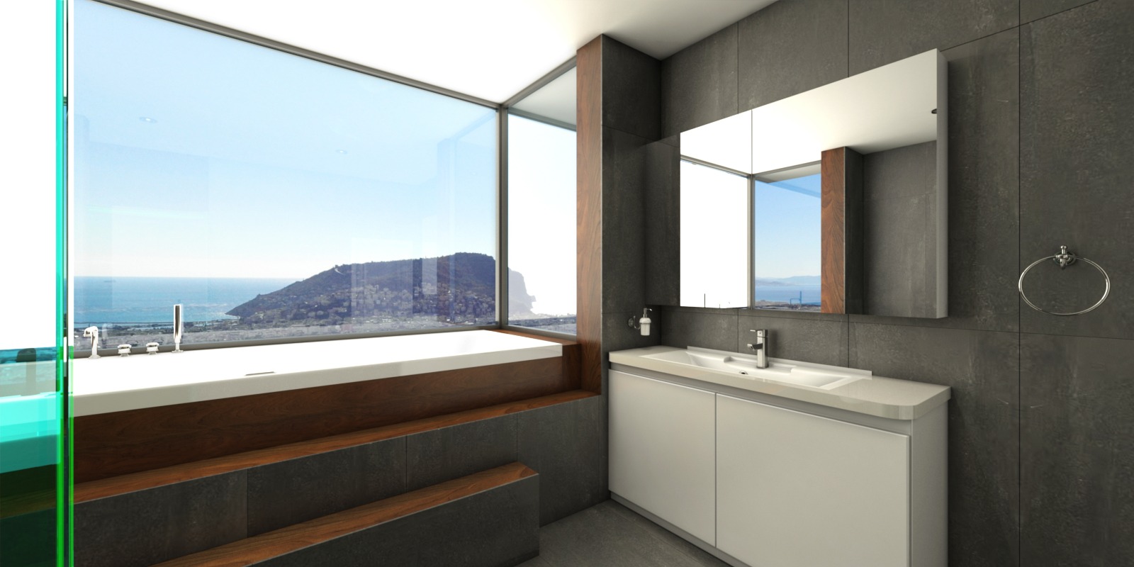 Две виллы 4+1 элит класса с панорамным видом на море и крепость. Центр, Алания. фото 8