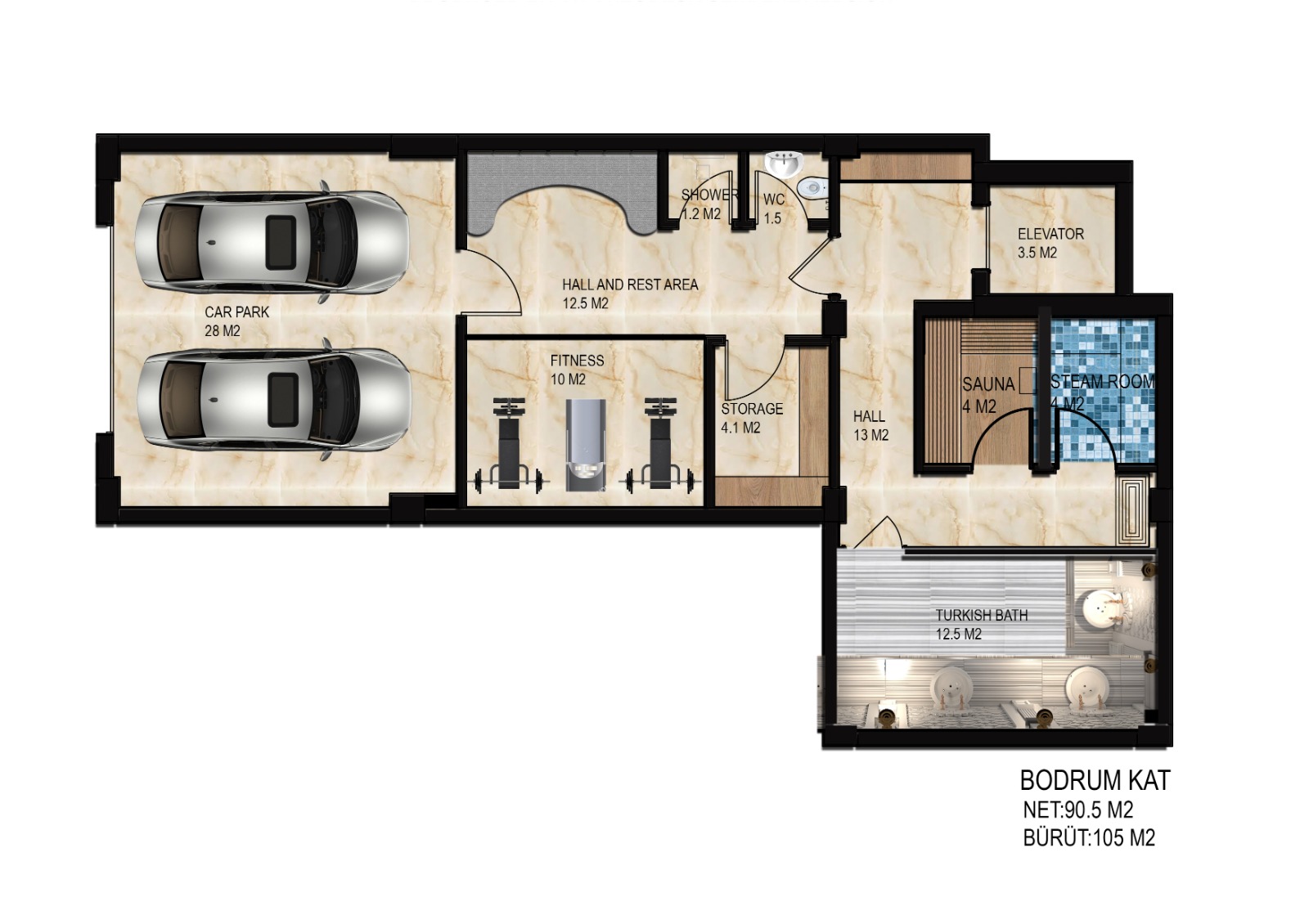 Две виллы 4+1 элит класса с панорамным видом на море и крепость. Центр, Алания. фото 12