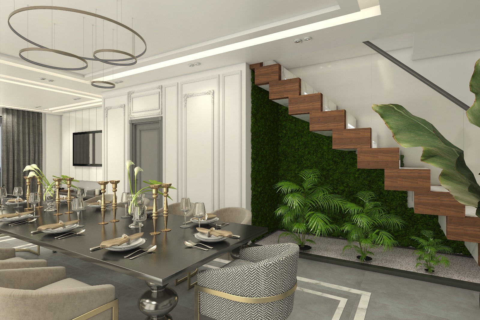 Две виллы 4+1 элит класса с панорамным видом на море и крепость. Центр, Алания. фото 29