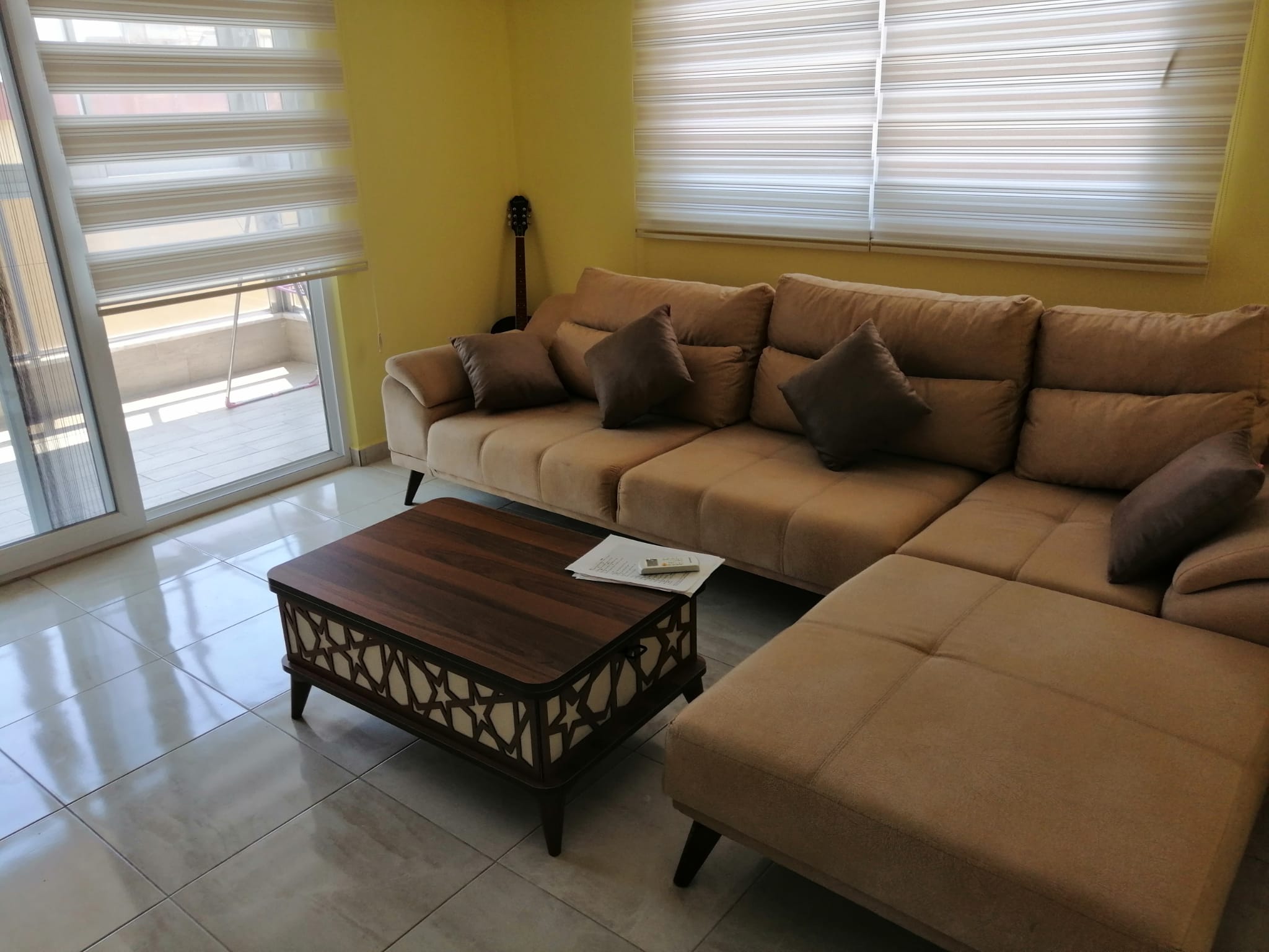 Двухуровневая квартира 3+1 с мебелью в районе пляжа Клеопатры, 130 м2. Центр. фото 16