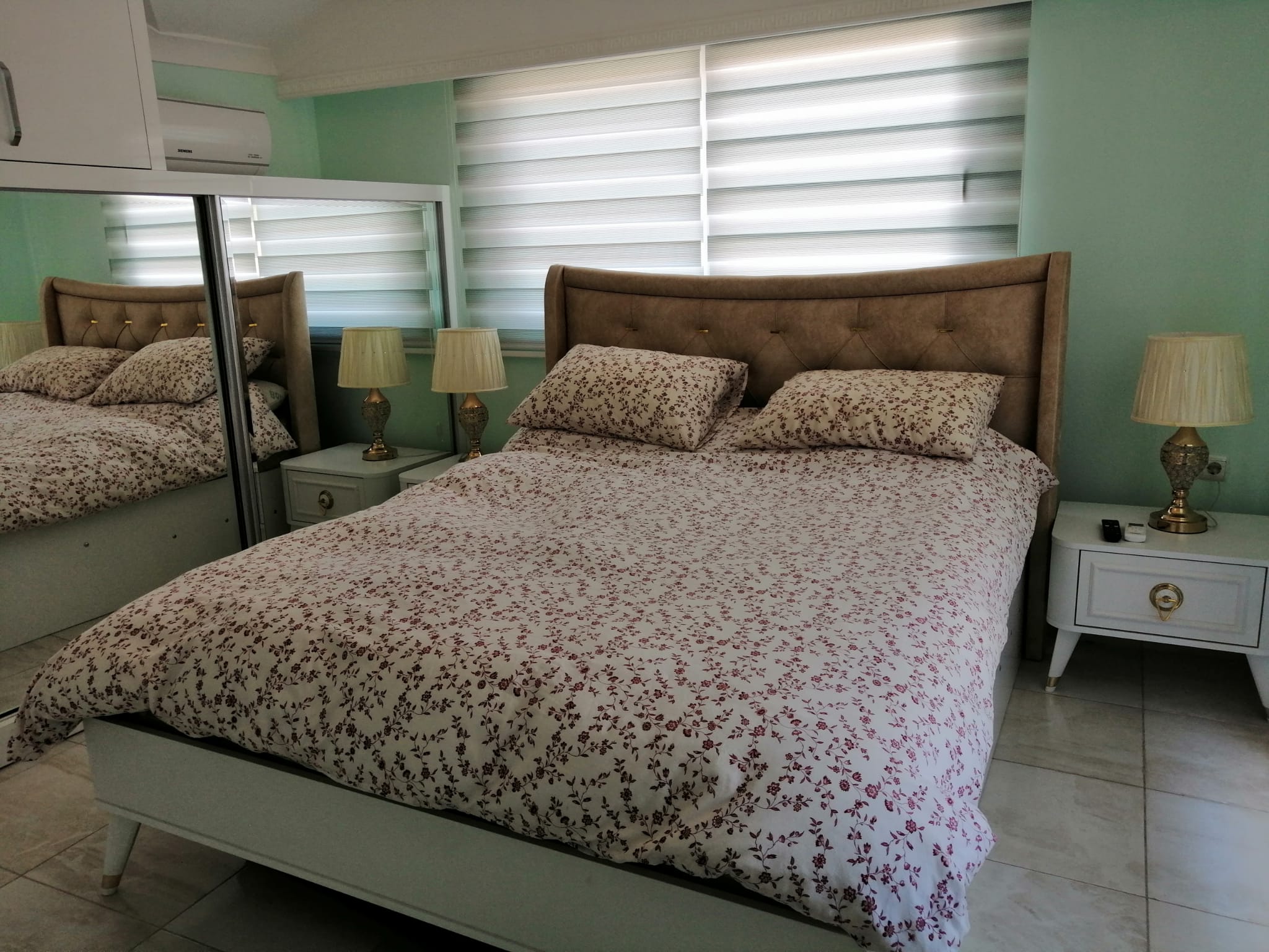 Двухуровневая квартира 3+1 с мебелью в районе пляжа Клеопатры, 130 м2. Центр. фото 32