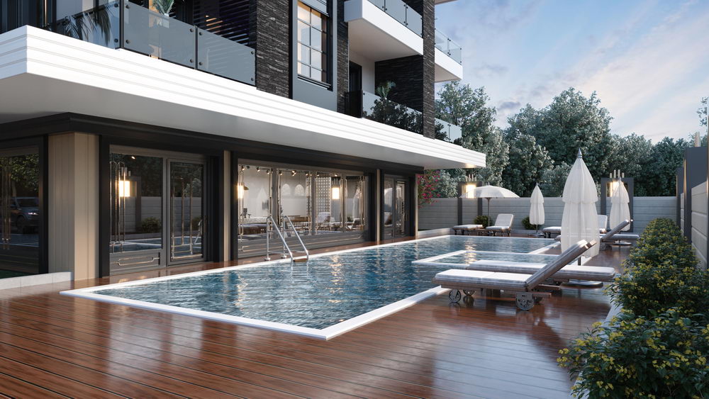 Cozy boutique complex under construction 150 meters from the sea in Kestel. фото 3