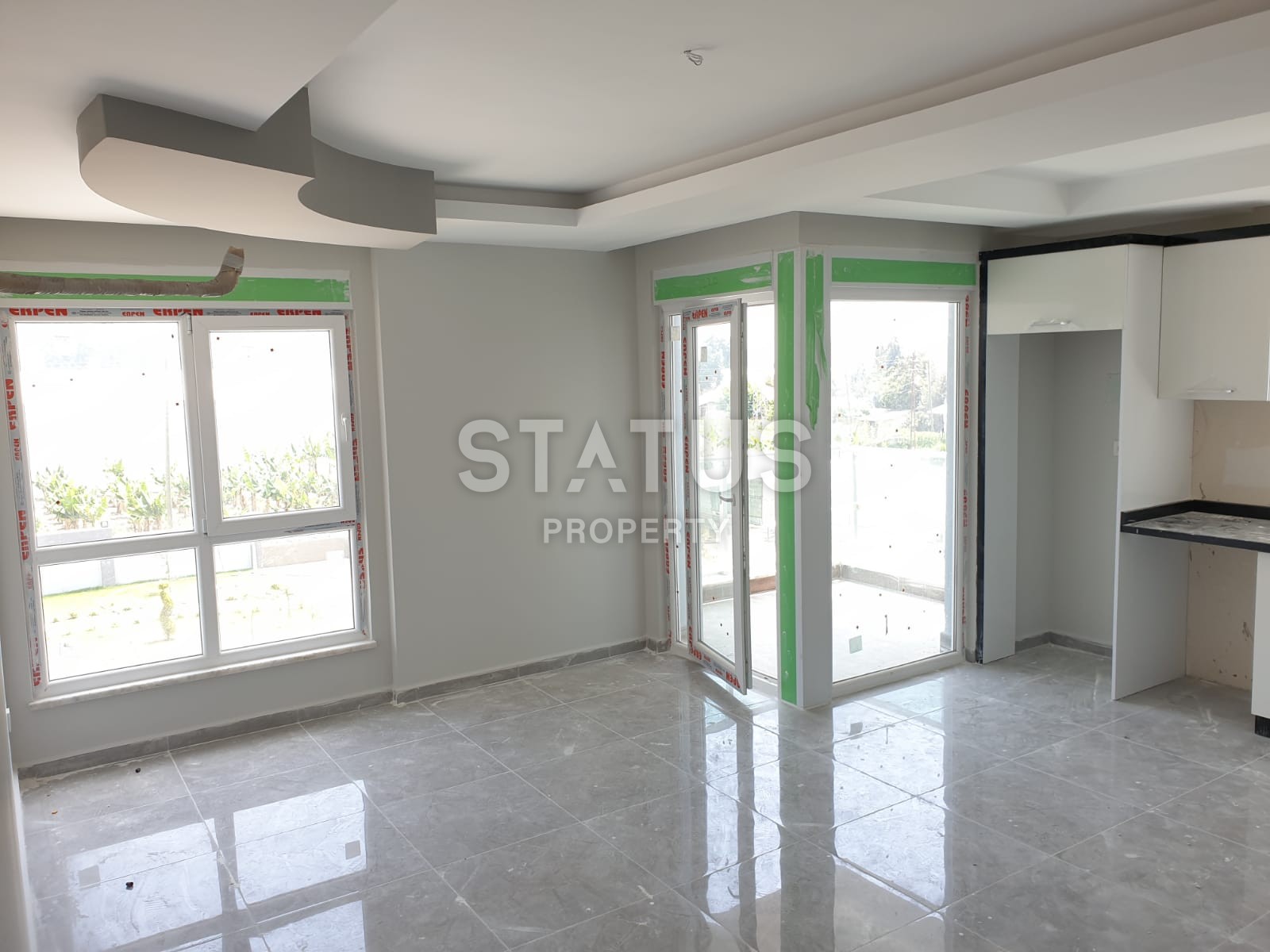 Новая двухкомнатная квартира на побережье района Махмутлар, 60 кв.м. фото 3