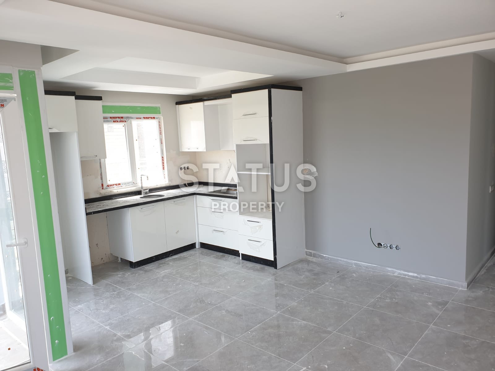 Новая двухкомнатная квартира на побережье района Махмутлар, 60 кв.м. фото 4