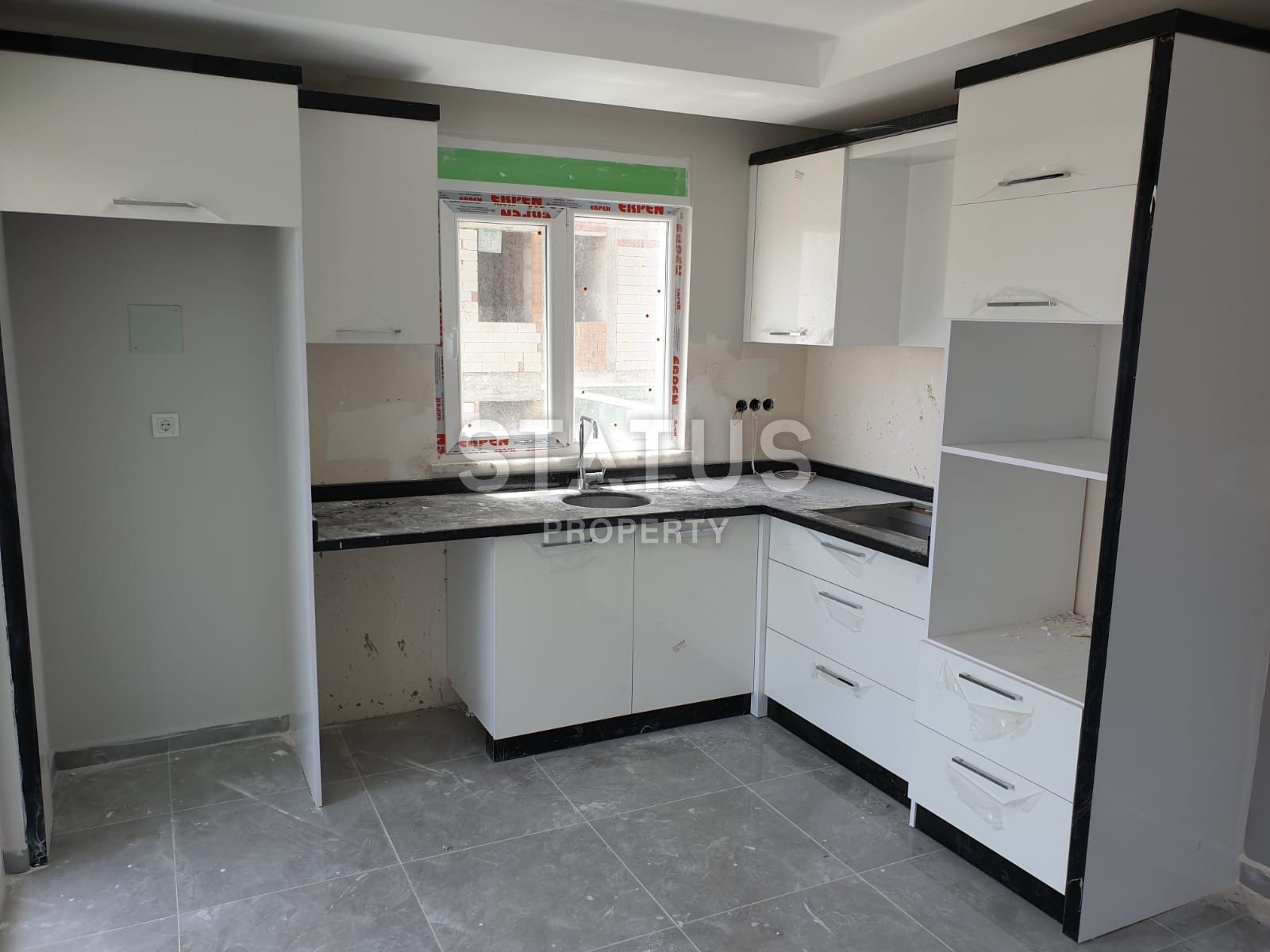 Новая двухкомнатная квартира на побережье района Махмутлар, 60 кв.м. фото 5