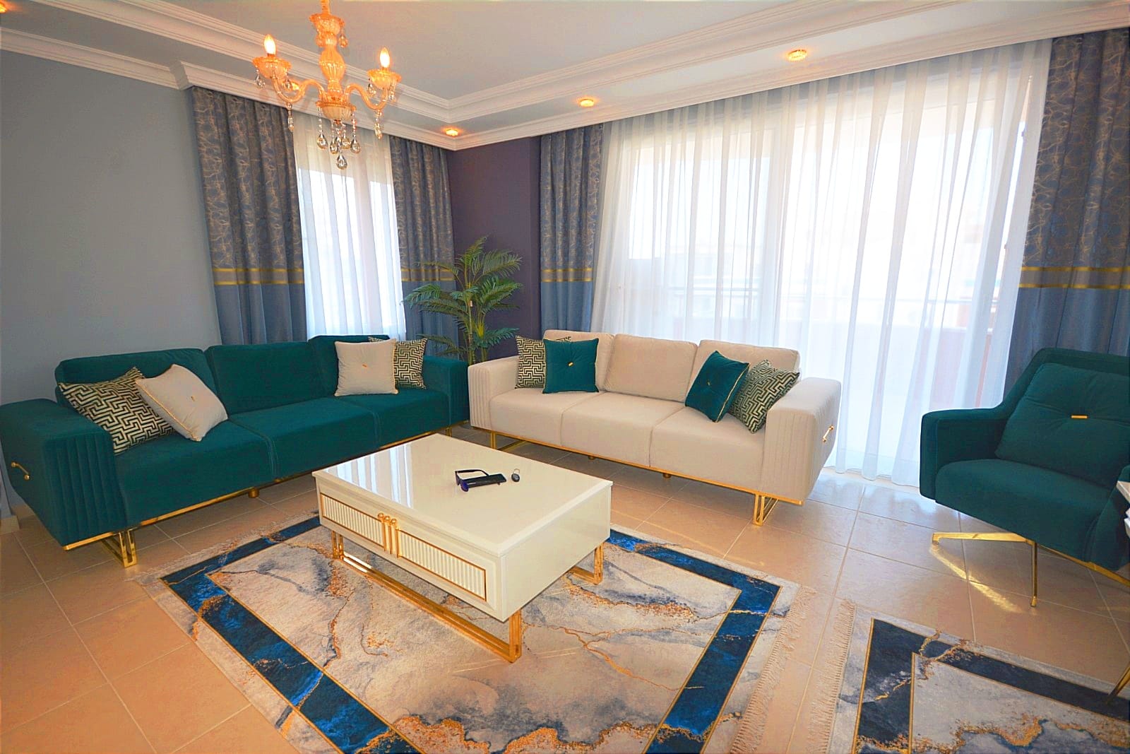 Трехкомнатная квартира с новой мебелью в 250метрах от моря, 120м2 фото 4