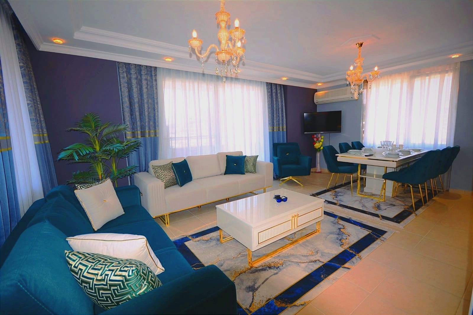 Трехкомнатная квартира с новой мебелью в 250метрах от моря, 120м2 фото 6