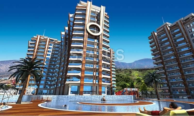 Двухкомнатная квартира с видом на море в шикарном комплексе, 70 кв.м. фото 3