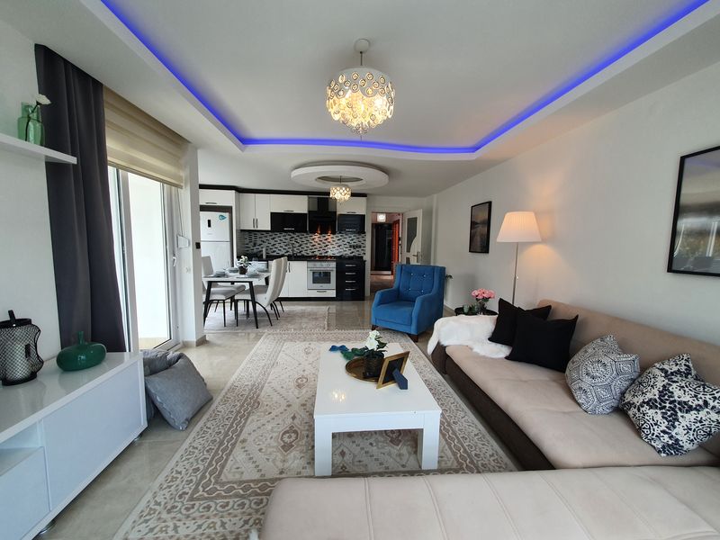 Excellent apartment 2+1 by the sea in Kargicak, 110 sq.m. фото 11