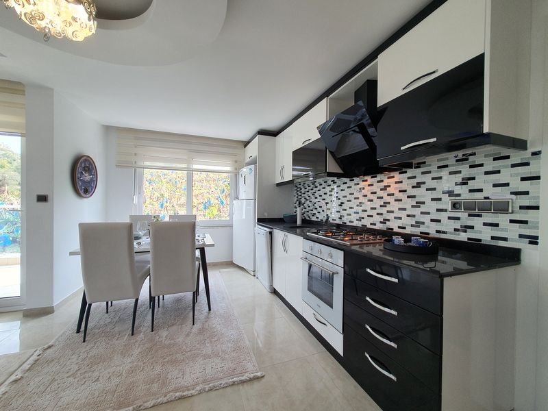 Excellent apartment 2+1 by the sea in Kargicak, 110 sq.m. фото 20