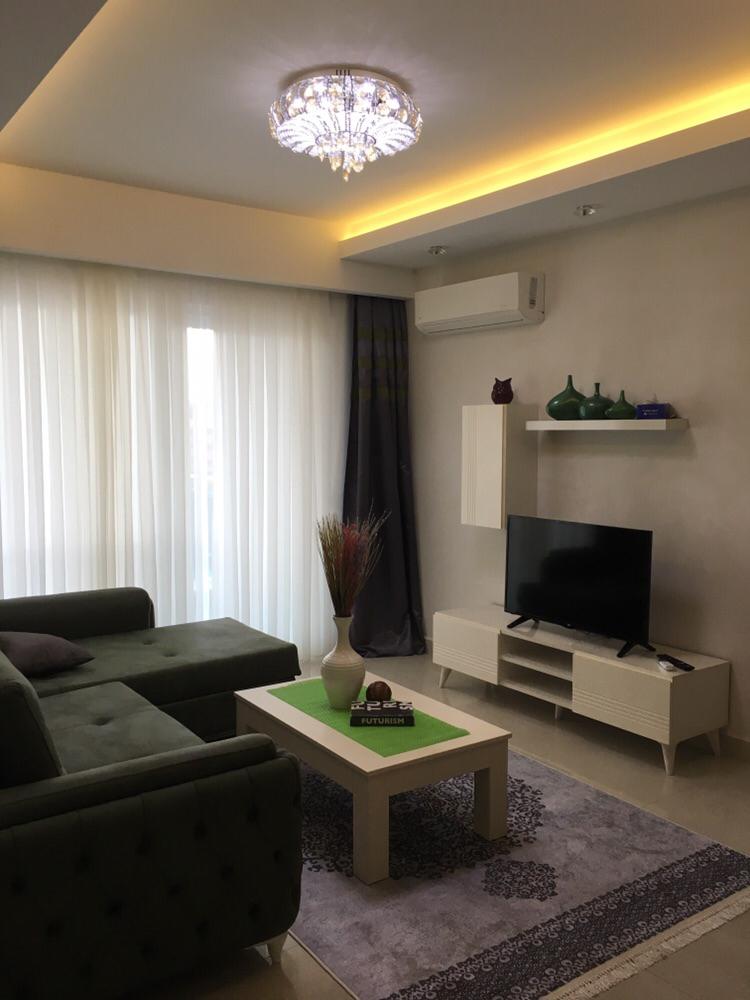 Меблированная квартира 1+1 в элитном комплексе у моря, 65 м2. Махмутлар, Алания. фото 4