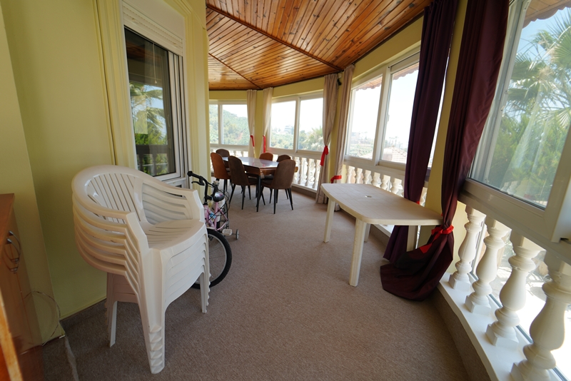 Вилла 3+1 с видом на море в экологическом районе, 450м2. Каргыджак, Алания. фото 22