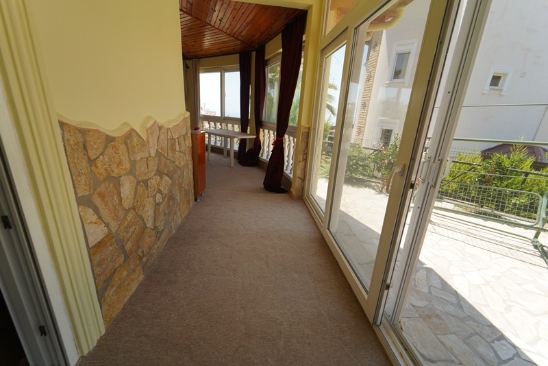 Вилла 3+1 с видом на море в экологическом районе, 450м2. Каргыджак, Алания. фото 23