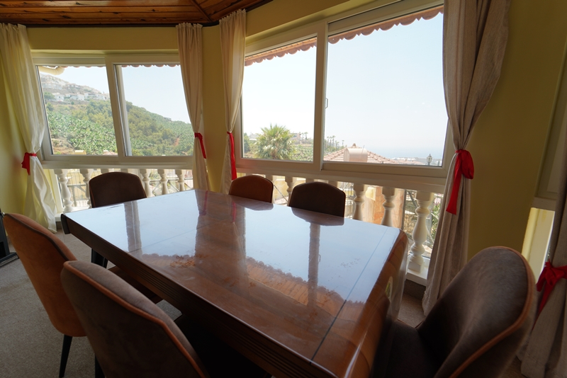 Вилла 3+1 с видом на море в экологическом районе, 450м2. Каргыджак, Алания. фото 24