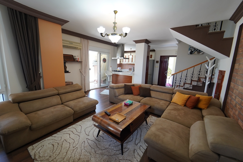 Вилла 3+1 с видом на море в экологическом районе, 450м2. Каргыджак, Алания. фото 37