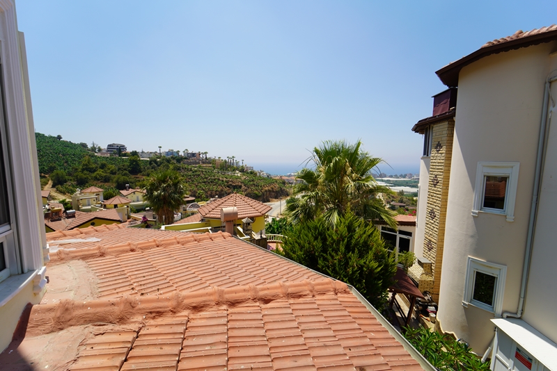 Вилла 3+1 с видом на море в экологическом районе, 450м2. Каргыджак, Алания. фото 47