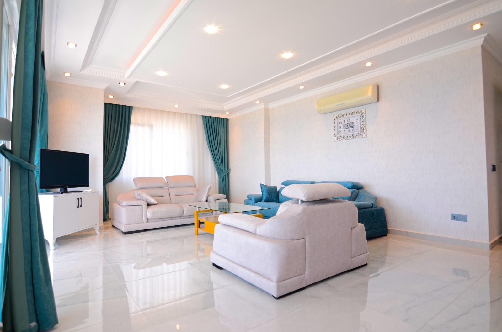 Квартира 2+1 с прекрасным видом на море 140 м2 в Махмутларе. фото 5