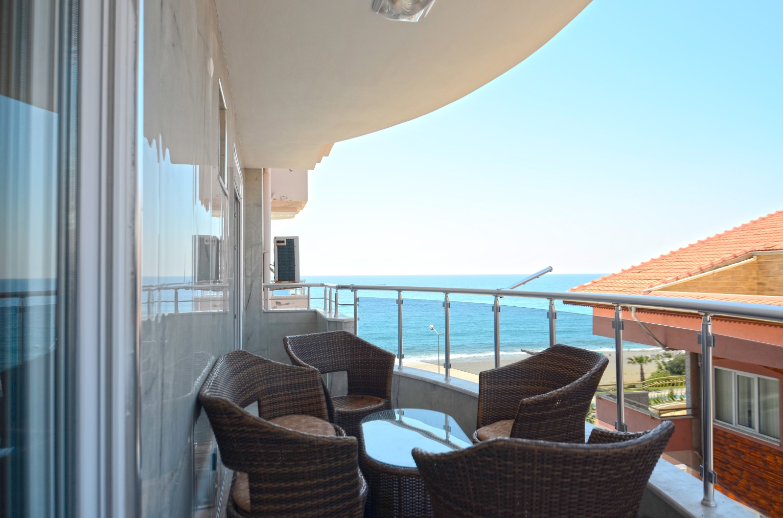 Квартира 2+1 с прекрасным видом на море 140 м2 в Махмутларе. фото 11