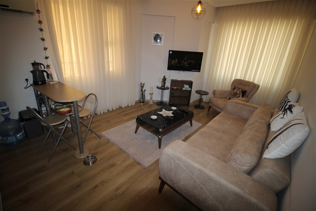 Уютная меблированная квартира 2+1 в 250 метрах от моря в Обе, 75 м2. фото 9