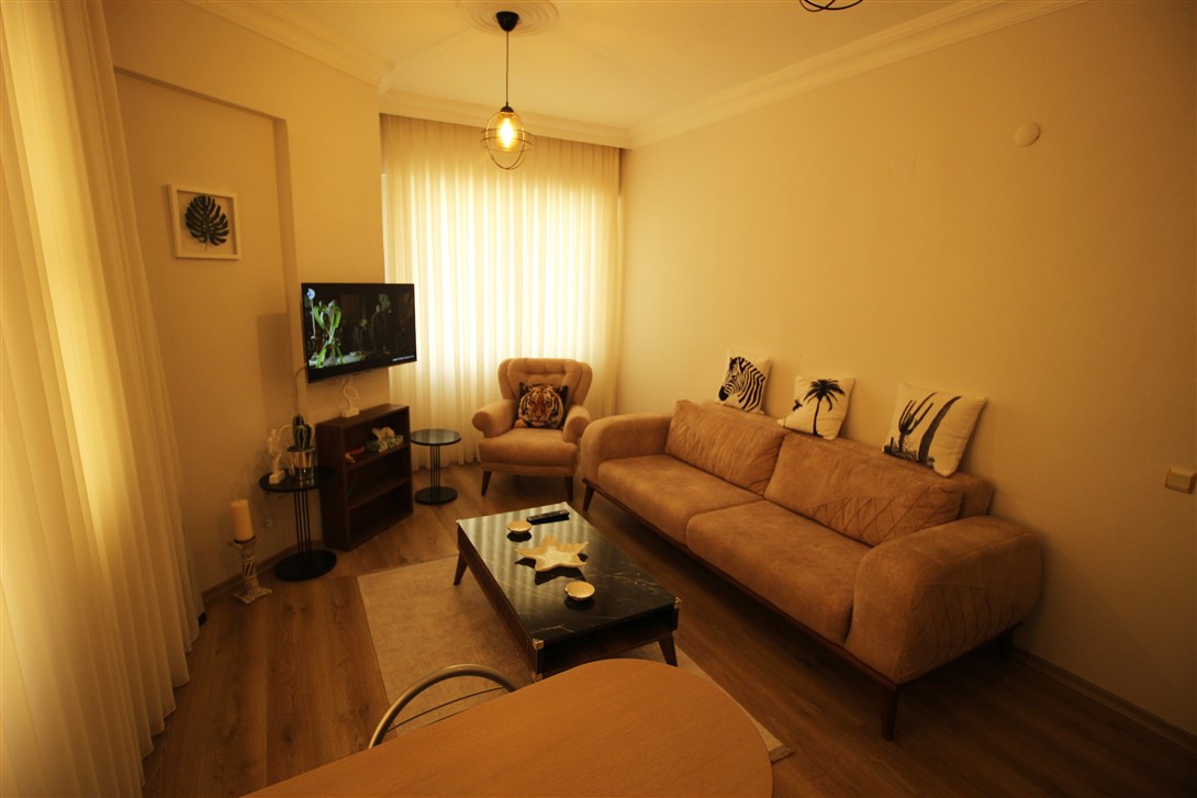 Уютная меблированная квартира 2+1 в 250 метрах от моря в Обе, 75 м2. фото 12