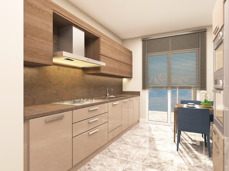 Квартиры от 79 до 342 м2 различных планировок рядом с Мраморным морем и озером Кючюкчекмедже, Стамбул. фото 7