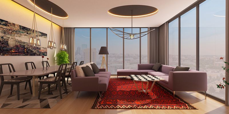 Современный проект с квартирами от 1 + 1 до 4 + 1 в Бейликдюзу, Стамбул. фото 10