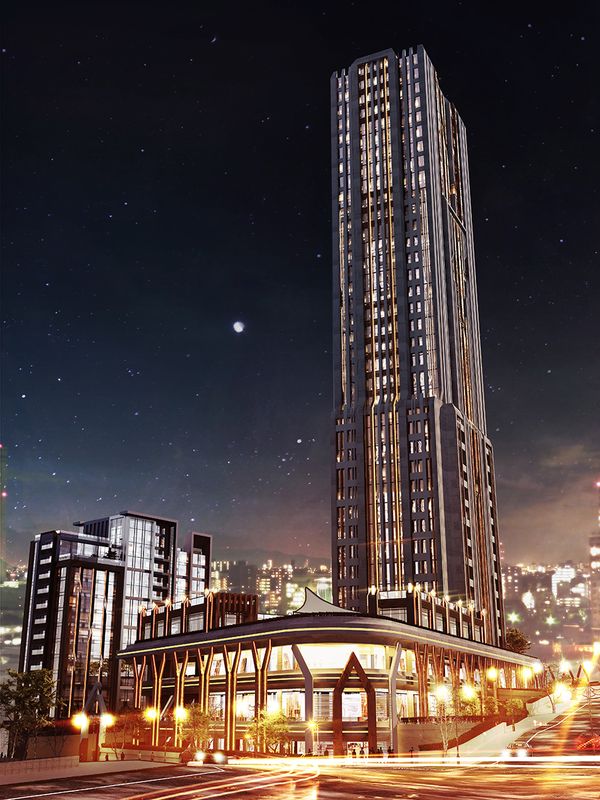 Современный проект с квартирами от 1 + 1 до 4 + 1 в Бейликдюзу, Стамбул. фото 34