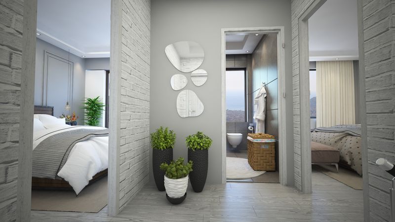 Элитный комплекс по немецким стандартам на завершающем этапе строительства с прямым видом на Аланию и море в районе Тепе. фото 23