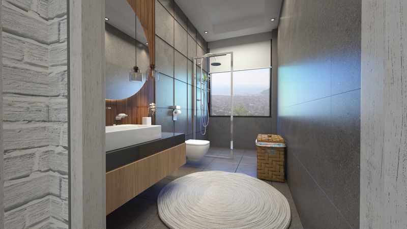 Элитный комплекс по немецким стандартам на завершающем этапе строительства с прямым видом на Аланию и море в районе Тепе. фото 28