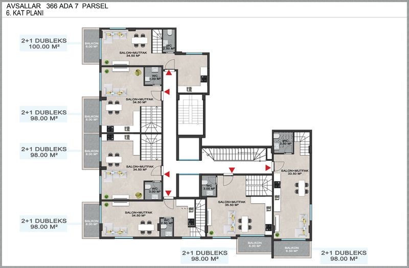 Новый комплекс в Авсалларе, с отличными ценами. Квартиры 1+1 и 2+1. фото 10