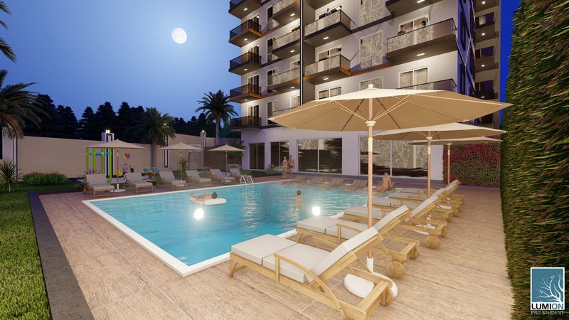 Новый комплекс в Авсалларе, с отличными ценами. Квартиры 1+1 и 2+1. фото 11