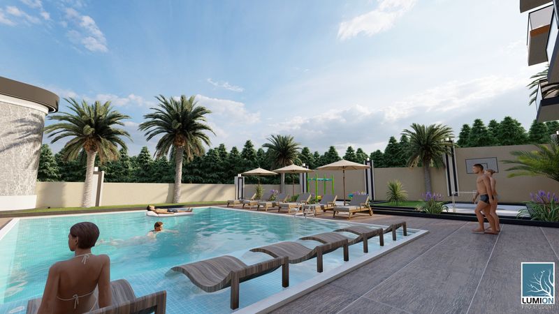 Новый комплекс в Авсалларе, с отличными ценами. Квартиры 1+1 и 2+1. фото 17