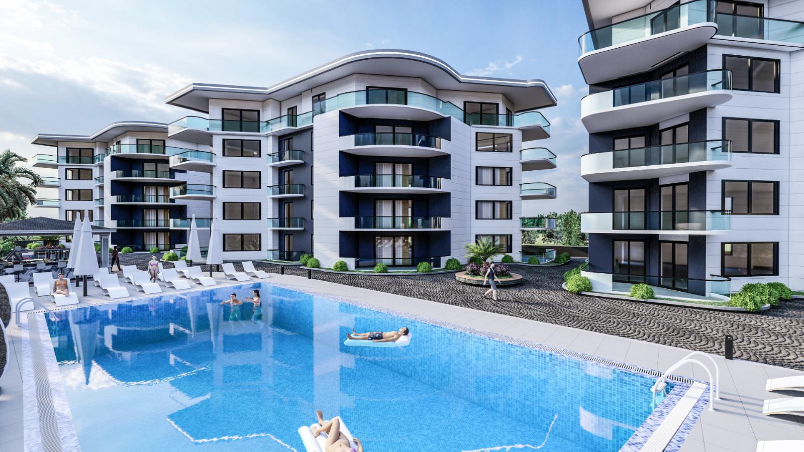 Отличный проект вдали от шума и суеты в Махмутларе, 115 – 240 м2! Выгодные цены! фото 3