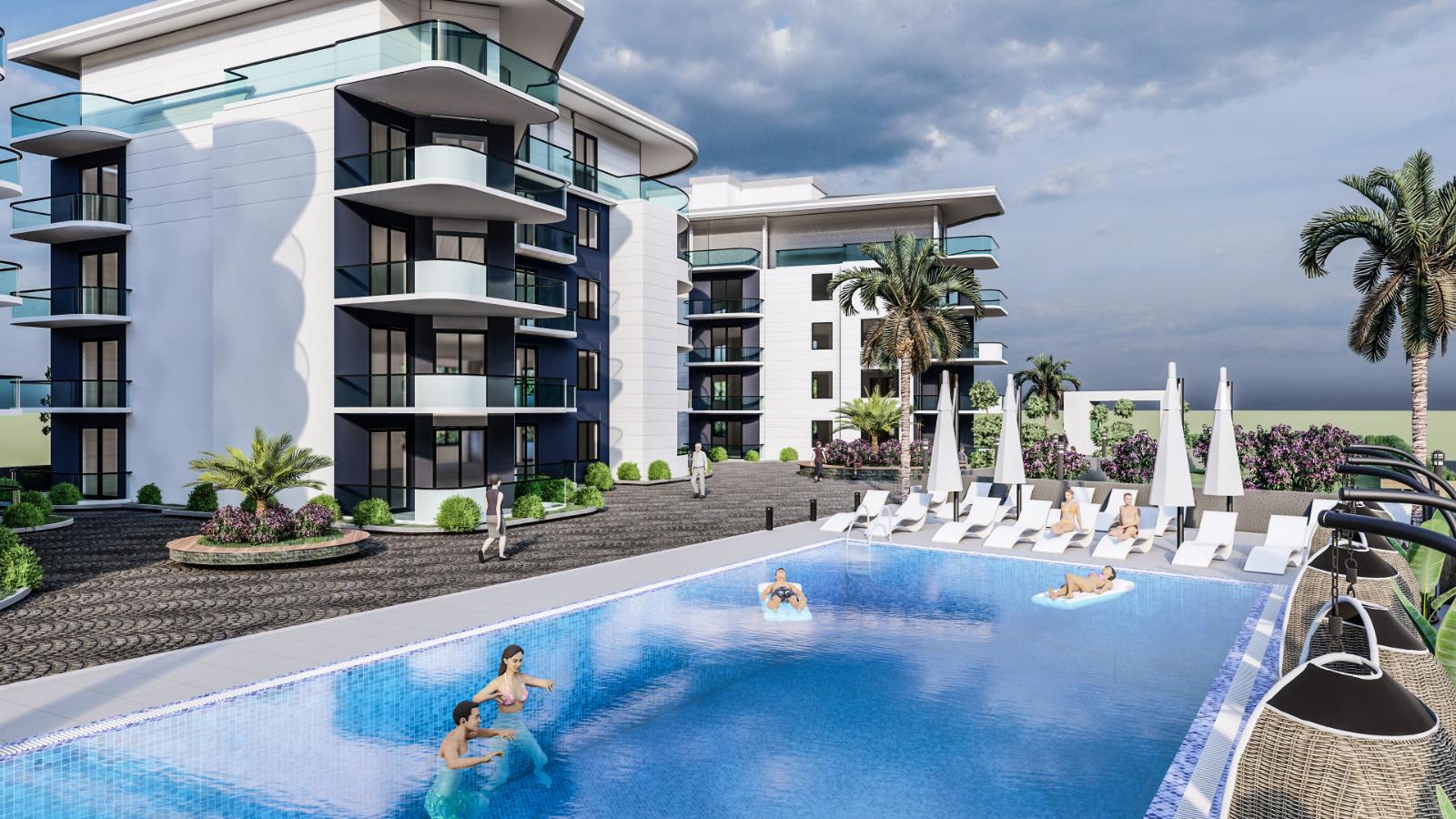 Отличный проект вдали от шума и суеты в Махмутларе, 115 – 240 м2! Выгодные цены! фото 9