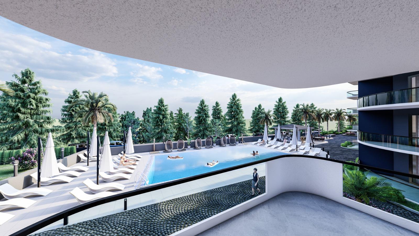 Отличный проект вдали от шума и суеты в Махмутларе, 115 – 240 м2! Выгодные цены! фото 24