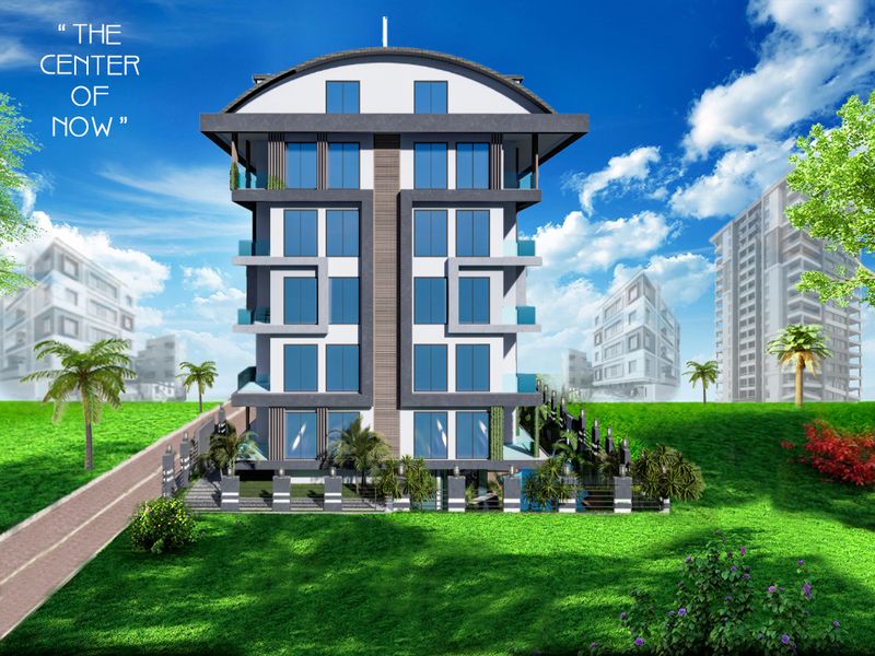 Новый комплекс в центре Аланьи! Отличные цены! 50 -140 м2 фото 3