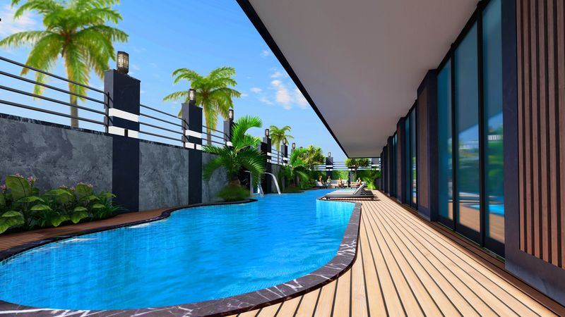 Новый комплекс в центре Аланьи! Отличные цены! 50 -140 м2 фото 4