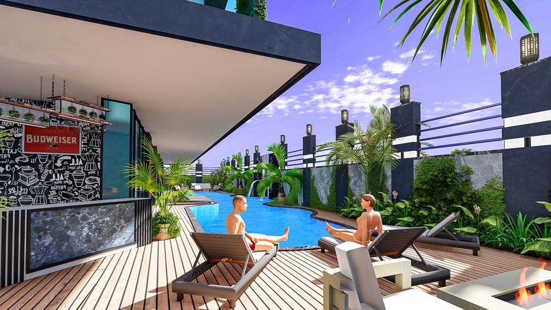 Новый комплекс в центре Аланьи! Отличные цены! 50 -140 м2 фото 6