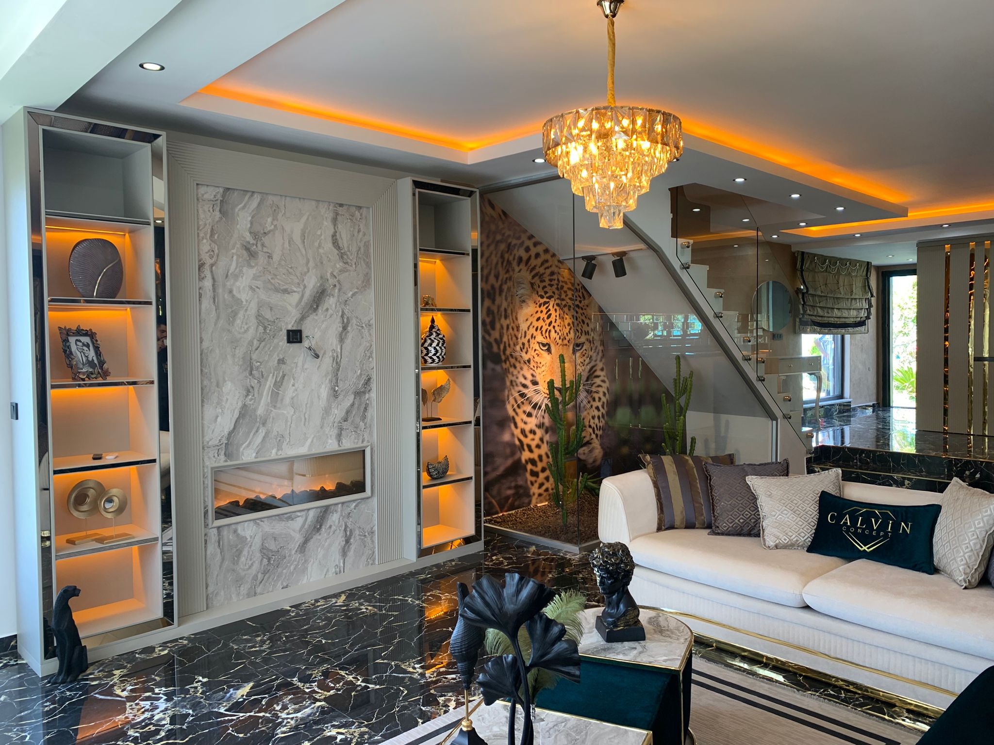 Шикарная вилла на берегу моря в районе Конаклы! 230 м2 фото 5