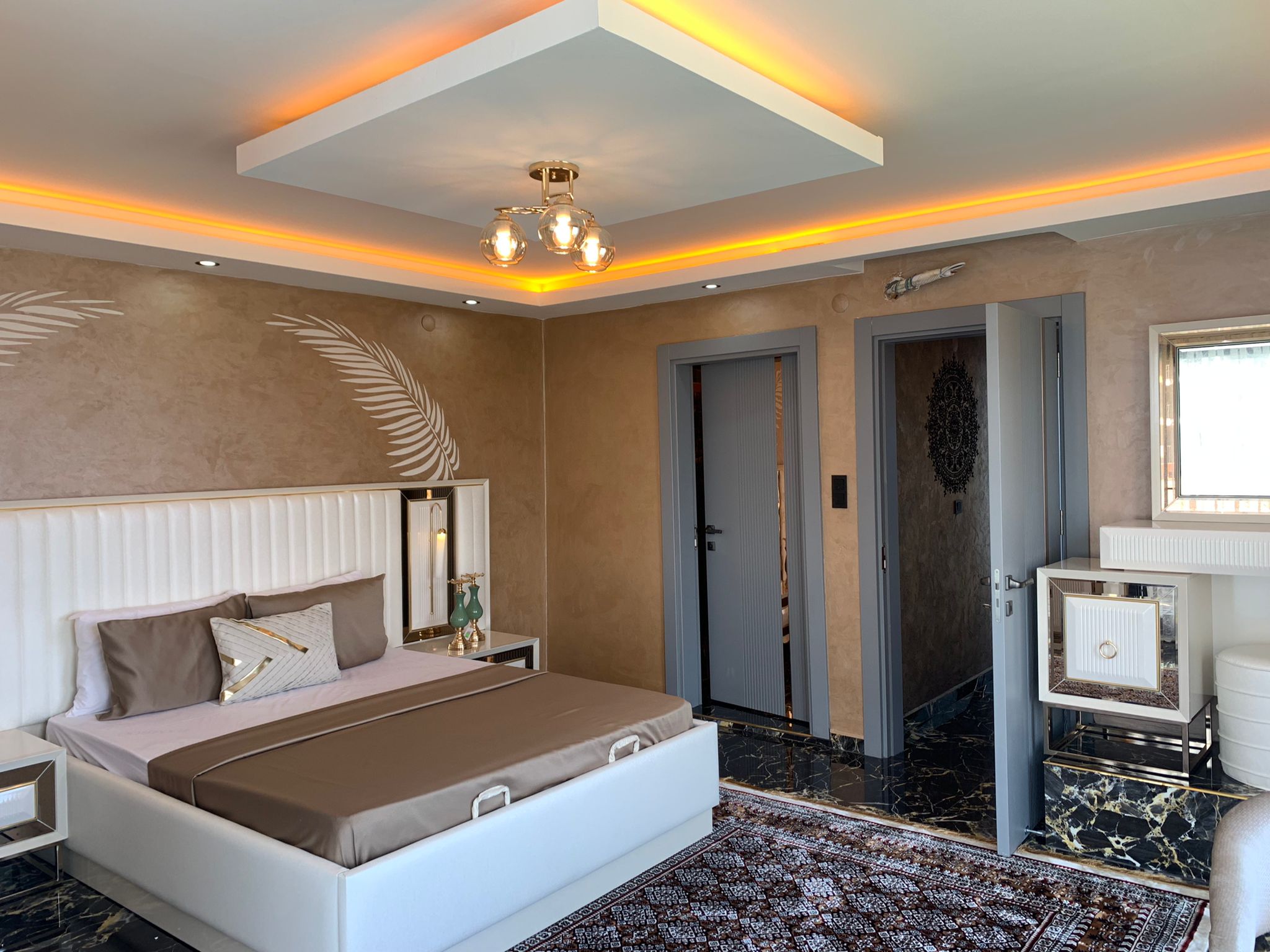 Шикарная вилла на берегу моря в районе Конаклы! 230 м2 фото 9