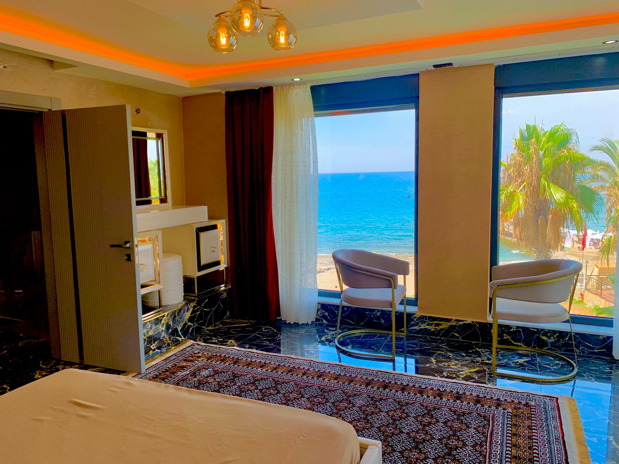 Шикарная вилла на берегу моря в районе Конаклы! 230 м2 фото 23