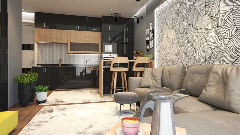 Luxurious complex with a botanical garden. Apartments of different layouts in Kestel from 48 to 148 m2. фото 35