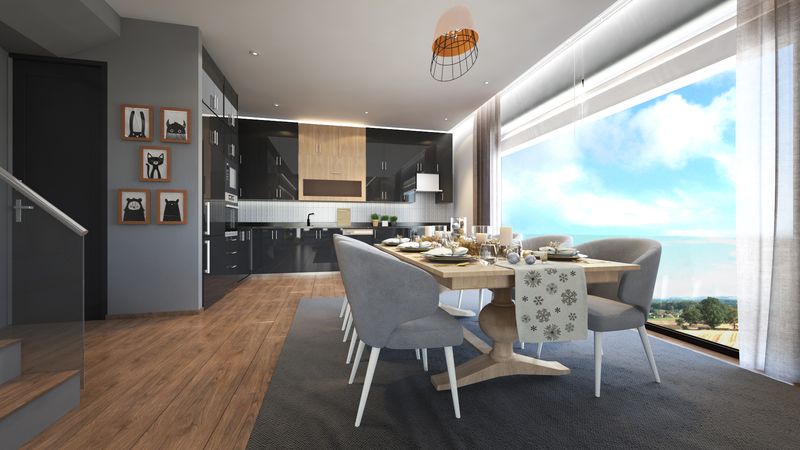 Luxurious complex with a botanical garden. Apartments of different layouts in Kestel from 48 to 148 m2. фото 55