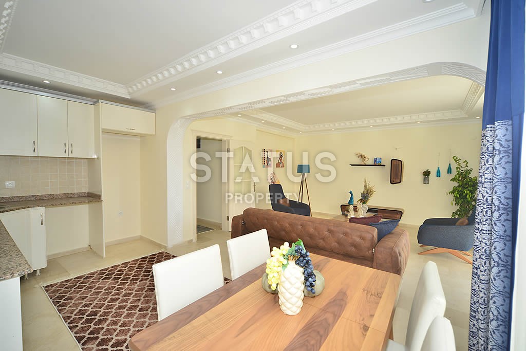 Трехкомнатная квартира с стильной мебелью по разумной цене 120 кв.м. фото 7