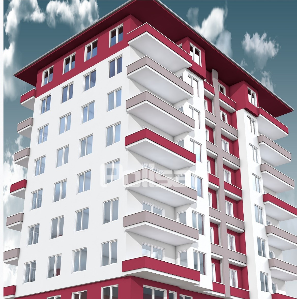 Апартаменты 2+1 на этапе строительства с видом на море и природу в Демирташе. Отличные цены! фото 5