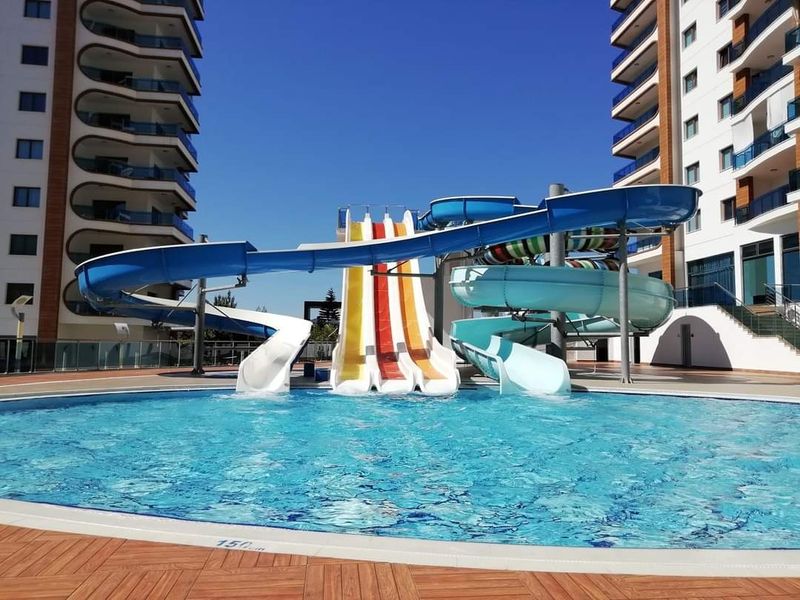 Просторная двухкомнатная квартира в элитном комплексе в Махмутларе, 70 м2 фото 13